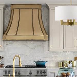 Handcrafted Brass Range Hood Featuring Timeless Design Superior Ventilation Premium Finish For Contemporary Kitchens - Product Image 3