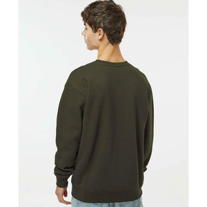 Men's Oversized Winter Sweatshirt Trendy Drop Shoulder Heavy Fleece Crewneck Loose Fit Pullover <b>Jumper</b> Top Sweatshirt - Product Image 6