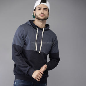 Nardon Apparel Wholesale Custom Street Styles Oversized Lightweight Hoodie <b>Blocked</b> <b>Colour</b> Hoodie for Mens - Product Image 3