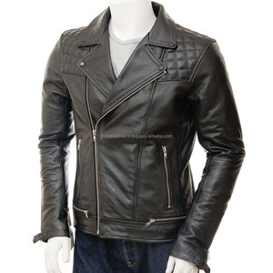 Chaqueta de Motocicleta de Piel de Oveja Genuina, Negra, Acolchada, Impermeable, para Invierno, para Hombre y Mujer, de Alta Calidad, Precio Económico, Informal, Transpirable - Product Image 4