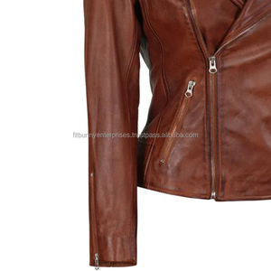 Chaqueta de Motociclista Casual para Hombre SASPORTS LEAGUE, de Cuero Sintético Pulido, con Cuello Alto, Cierre Frontal, Resistente al Viento y Transpirable para Otoño - Product Image 6