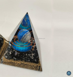 Suministro a granel de calidad superior, pirámide de orgón, esfera de lapislázuli, chips de turmalina negra, piedras preciosas naturales, artesanías de piedra semipreciosa - Product Image 2