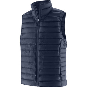 Chaqueta sin Mangas para Hombre, Acolchada, Bordada, Repelente al Agua, Diseño de Invierno, Color Negro - Product Image 6