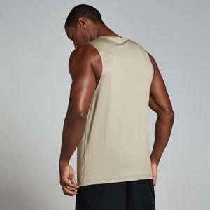 Débardeur de sport 100 % polyester pour homme, sans manches, léger et respirant, idéal pour l'entraînement – Vente en gros OEM - Product Image 2