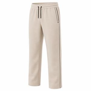 Conjunto Deportivo Unisex Beige con Media Cremallera, Manga Larga, Estilo Casual, con Bolsillos Laterales y Cierre con Cordón, Estilo Otoñal - Product Image 5