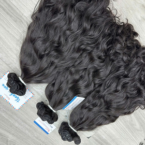 Cheveux vierges vietnamiens 100% naturels, tissage de cheveux humains non traités, grand fournisseur de cheveux vietnamiens, extensions de cheveux humains véritables - Product Image 1