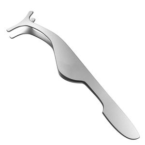 Fabricant de pinces à cils OEM ODM, prix d'usine de haute qualité, pinces à cils en acier inoxydable de précision, outil de beauté pour extensions de cils - Product Image 4