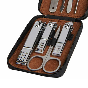 Kit de manucure et pédicure avec outils complets pour le soin des ongles dans un étui portable en cuir PU pour homme et femme, kit de manucure de luxe - Product Image 6