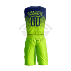 Conjunto de Uniforme de Baloncesto Sublimado Personalizado, Camiseta y Pantalones Cortos, Fabricante, Venta al Por Mayor, OEM, ODM, Ropa Deportiva Transpirable para Equipos - Product Image 1