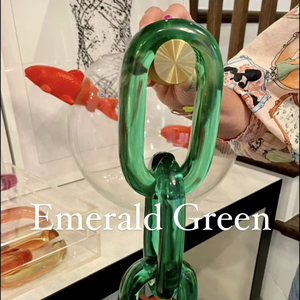 Chaînes en résine translucide colorées pour décoration murale, support de plante DIY, accessoire d'exposition artistique pour jardin intérieur - Product Image 2