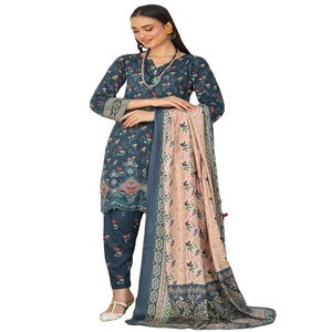Vestidos de fiesta paquistaníes Salwar Kameez, trajes de 3 piezas para mujeres, hermosos diseños, ropa diaria de Bin Hameed Vol <span class=keywords><strong>VARDA</strong></span> Ready Made - Product Image 1