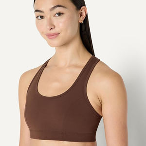 Sujetador Deportivo de Alto Impacto para Mujer, con Relleno Extraíble, Espalda Cruzada, Sin Costuras, Transpirable, de Nailon y Spandex, para Yoga, Gimnasio, Fitness, Running y Entrenamiento - Product Image 2