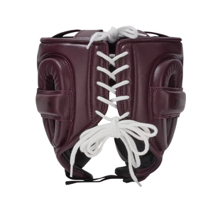 Casque de boxe de qualité supérieure en cuir PU bleu, protection du visage, fermeture à boucle réglable, unisexe, adulte, casque de sport - Product Image 5