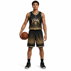 Maillots de basket-ball pour hommes de haute qualité, design tendance, personnalisés, ensembles d'uniformes d'équipe, tendance du moment, vente chaude, respirants, séchage rapide - Product Image 2