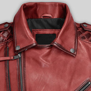 Veste d'hiver sur mesure pour enfants, style vintage, avec taille plus, veste en cuir PU, coupe ajustée, pour l'automne - Product Image 3