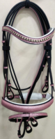 Bridon en cuir durable pour cheval, réglable, ajustement confortable, quincaillerie robuste, équipement d'équitation, plusieurs tailles