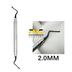 Espátula de doble filo para limpieza de dientes, herramienta dental restauradora con borde de sierra para una limpieza clínica eficiente - Product Image 5