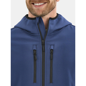 Custom Sublimation Printed <b>Men</b> Softshell <b>Jacket</b> OEM Pattern Sport Coat Personalized Performance Athletic Wear - Product Image 4