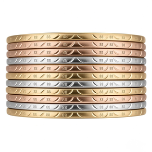 Estilo Indio Tradicional, Elegante, Multicolor, Aleación de Cobre, Chapado en Oro de 18K, Diseño de Hoja, Joyería Étnica de Lujo para Bodas - Product Image 2