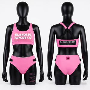 Traje de Baño de Lujo de una Pieza en Verde, 220 GSM, Poliéster y Spandex, Diseño de Paneles, Cierre con Cremallera, Logotipo Personalizado para Mujer - Product Image 4