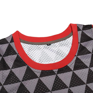 Wholesale 100% Polyester Basketball Jersey Reversible Breathable Mesh Fabric Custom Personalized Team Sports Wear Short Plus - Product Image 4