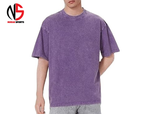 Hot Selling Cropped <b>Box</b> Fit t Shirt Blank Oversized Acid Washed Boxy Fit Oversize <b>Drop</b> Shoulder Vintage Heavy Breathable In 2026 - Product Image 1