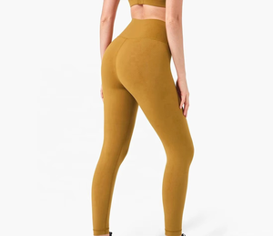Leggings de Yoga Premium para Mujer, Cintura Alta, Elásticos, Antiolor, Pantalones Deportivos para Gimnasio, Poliéster y Spandex, Venta al Por Mayor - Product Image 4
