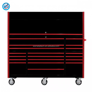 <span class=keywords><strong>183</strong></span>*63*175cm Gabinete de herramientas de metal 19 Ruedas Azul Estilo básico OEM de alta calidad - Product Image 3