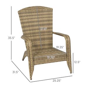Sedie da Esterno in Rattan per Braciere - Product Image 2