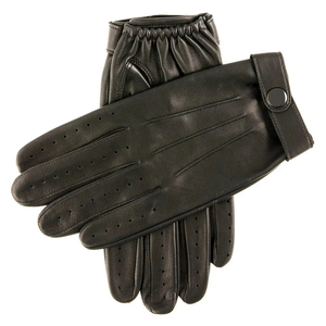 Gants en cuir gris foncé pour femme, longueur poignet, style uni, non doublés, respirants, pour usage quotidien en hiver - Product Image 6