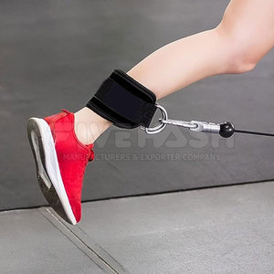 สายรัดข้อเท้าแบบนุ่มสบาย สายรัดข้อเท้าที่ทนทานสำหรับการฝึกขา - Product Image 6