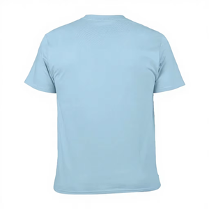 เสื้อยืดคอกลมผู้ชายคลาสสิก ผ้าฝ้าย 100% ผ้าอ๊อกซ์ฟอร์ดเป็นมิตรกับสิ่งแวดล้อม สปอร์ต สวมใส่สบาย ระบายอากาศได้ดี น้ำหนักเบา เสื้อผ้าลำลอง - Product Image 4