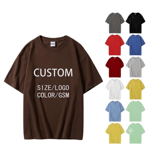 New High Quality Breathable Design <b>Men</b> Acid Wash With Puff Printing T Shirts 100% Cotton Jersey Blank <b>Men</b> Drop Shoulder T Shirts - Product Image 2
