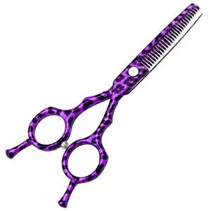 Tijeras de Entresacar de Acero Inoxidable de 6 Pulgadas con MOQ Bajo, Tijeras Profesionales de Barbero con Logotipo Personalizado, Tijeras de Entresacar para Salón OEM ODM - Product Image 2