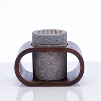 Brûleur de Bakhoor en bois de santal élégant, écologique et durable, support compact pour Oud, parfum d'ambiance religieux pour la maison, aromathérapie indienne