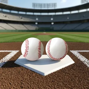 Ballon de baseball de taille officielle en matériau PU durable avec noyau en liège pour l'entraînement, les matchs, les jeux en intérieur et en extérieur, jeu professionnel - Product Image 2