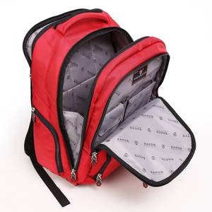 กระเป๋าเป้สะพายหลังสำหรับแล็ปท็อปขายดีที่สุด รุ่น Unisex กันกระแทก กันน้ำ ซิป PU ป้องกันการโจรกรรม ความจุ 24 ลิตร พร้อมแผ่นรองหลังแบบโฟมและสายรัด - Product Image 3