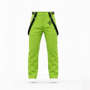 Pantalones de Esquí para Hombre Personalizados con Cierre de Gancho y Bucle, Aislamiento de Forro Polar Impermeable de 10.000 mm y 240 g, Material 100% Poliéster, OEM/ODM - Product Image 3