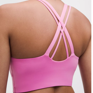 New Arrival Women's High Quality Fitness Yoga <b>Bra</b> Front Zipper Back Adjustable Straps High Support Breathable Spandex/Polyester - Product Image 5