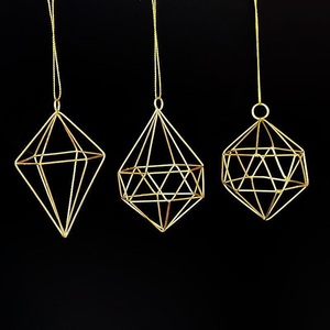 Adorno metálico colgante de Navidad para árbol de Navidad, accesorios festivos para fiestas en casa - Product Image 1
