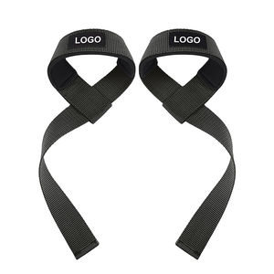 Sangles de poignet en néoprène personnalisées avec logo pour la musculation et l'haltérophilie, poignées rembourrées pour soulever des poids lourds - Product Image 1