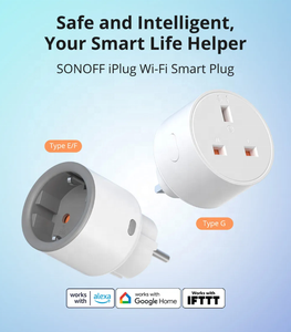 FYX Stock S60 EU/UK prise WiFi intelligente 16A prise de moniteur d'alimentation fonctionne avec Alexa Google Home SmartThings EWeLink télécommande - Product Image 3