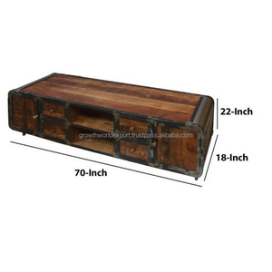 Mueble de TV Industrial de Diseño Europeo, Serie Jupiter, con Puerta Corredera, Consola de TV de Madera, Caja de Almacenamiento, Mueble para Dormitorio de Villa 2026 - Product Image 5