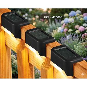 ชุดไฟรั้วสวน LED พลังงานแสงอาทิตย์ 3 ดวง มาตรฐาน IP65 พร้อมแบตเตอรี่สำรอง ขนาดเล็ก - Product Image 2