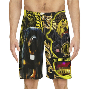 <span class=keywords><strong>Short</strong></span> de bain imprimé Odin Rottweiler pour <span class=keywords><strong>homme</strong></span>, taille haute, séchage rapide, sportif, anti-plis, 100 % polyester, avec cordon de serrage - Product Image 1