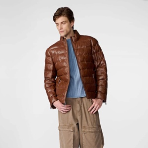 เสื้อแจ็คเก็ตผ้าแคนวาสแบบสบายๆ สกรีนโลโก้ได้ตามต้องการ สำหรับผู้ชาย หนา อุ่น เหมาะสำหรับฤดูหนาว กิจกรรมกลางแจ้ง มีฮู้ด ซิปหน้า บริการ OEM พร้อมให้บริการ - Product Image 4