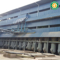 Usine d'extraction automatique d'huile de palme par solvant, équipement à haute productivité en lot continu avec une capacité de 1000 tonnes/jour