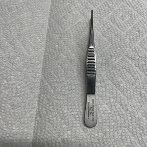 Pinces à tissus DeBakey Jamso Industries, taille personnalisée, pointe droite 2 mm, finition miroir, certifiées CE ISO13485 Classe I, lot de 3 - Product Image 2