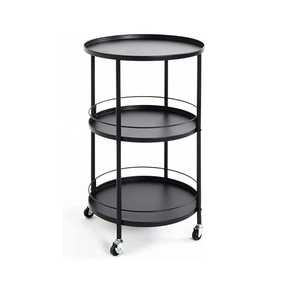 Modern Champagne Gold Bar <b>Cart</b> 2 Tier Glass Mirror Serving Trolley Elegant Rolling Wine Beverage Kitchen Storage Organizer - Product Image 3