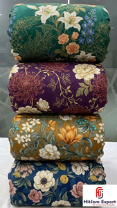 Fabricante de Telas de Poliéster Impresas Digitalmente Personalizadas, Textiles Suaves para Prendas de Moda, Suministro OEM ODM - Product Image 3